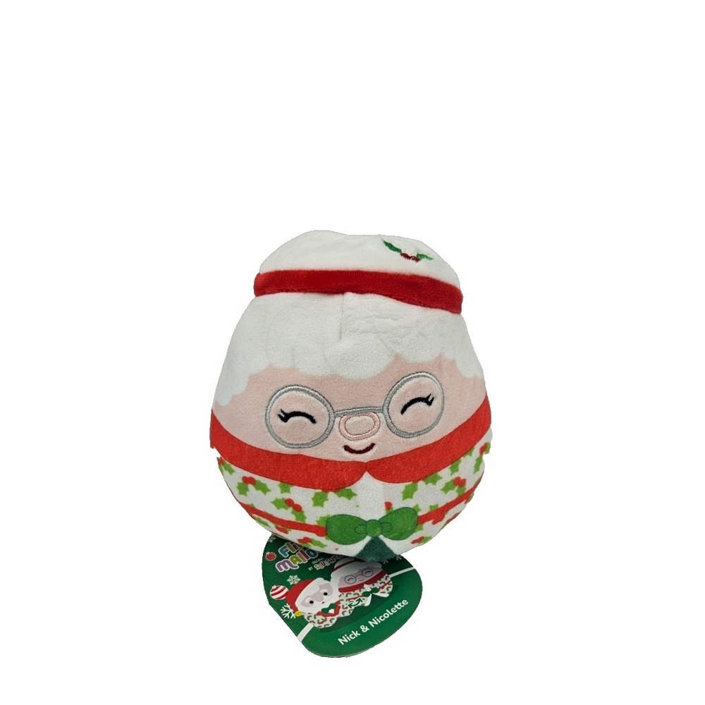 Squishmallows FlipAMallows Christmas Santa Mrs Claus Plush 5" NWT - Picture 2 of 6